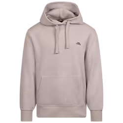 Trespass Mens Truman Logo Hoodie - XL, Grey Marl