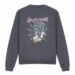 Spider-Man Unisex Adult Ghost-Spider Neon Web Sweatshirt
