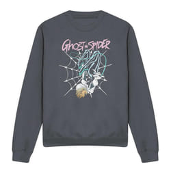 Spider-Man Unisex Adult Ghost-Spider Neon Web Sweatshirt