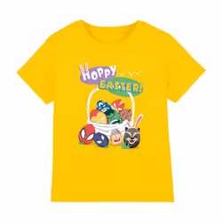 Marvel Childrens/Kids Hoppy Eggs Easter T-Shirt