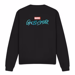 Spider-Man Unisex Adult Ghost-Spider Logo Sweatshirt