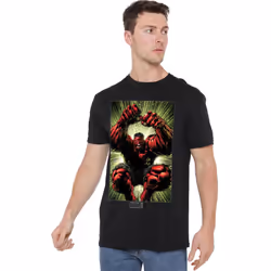 Marvel Mens Red Hulk Attack T-Shirt
