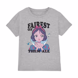 Disney Princess Childrens/Kids Fairest Of Them All Snow White Anime T-Shirt