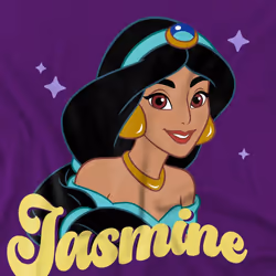 Disney Princess Childrens/Kids Jasmine Headshot T-Shirt