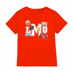 Cars Childrens/Kids LMQ Lightning McQueen T-Shirt - 12-13 Years, Red