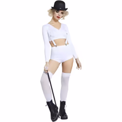 Smiffys Womens/Ladies Cult Classic Costume Set - M, White