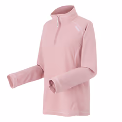 Regatta Great Outdoors Womens/Ladies Montes Half Zip Fleece Top - 18 UK, Lilas/Powder Lilac
