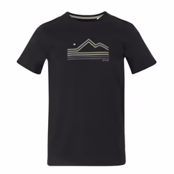 Regatta Mens Breezed V Abstract Mountain T-Shirt