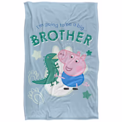 Peppa Pig Big Brother Blanket