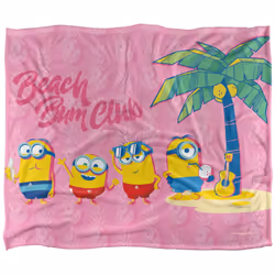 Minions Beach Bum Club Blanket