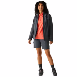 Regatta Womens/Ladies Birchdale II Waterproof Jacket - 12 UK, Black/Seal Grey