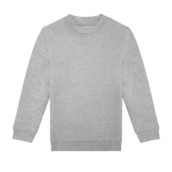 B&C Childrens/Kids ID.332 Crew Neck Sweatshirt - 12-13 Years, Sport Grey