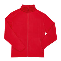B&C Unisex Adult Reset Polar Fleece Jacket - XS, Red