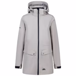 Trespass Womens/Ladies Tiverton Waterproof Jacket - XL, Soft Stone