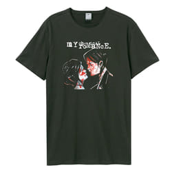 Amplified Unisex Adult Three Cheers My Chemical Romance T-Shirt - S, Charcoal