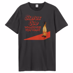 Amplified Unisex Adult Whatever Penguin T-Shirt - XL, Charcoal