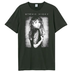 Amplified Unisex Adult Rarities Stevie Nicks T-Shirt - S, Charcoal