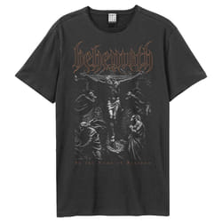 Amplified Unisex Adult In The Name Of Freedom Behemoth T-Shirt - 3XL, Charcoal