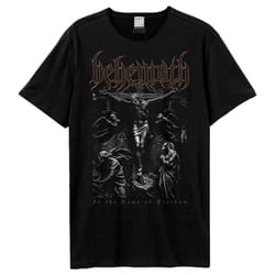 Amplified Unisex Adult In The Name Of Freedom Behemoth T-Shirt - M, Black