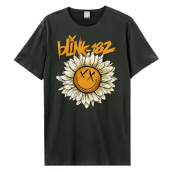 Amplified Unisex Adult Daisy Blink 182 T-Shirt - XS, Charcoal