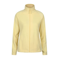 Mountain Warehouse Womens/Ladies Raso Fleece Jacket - 14 UK, Pale Yellow