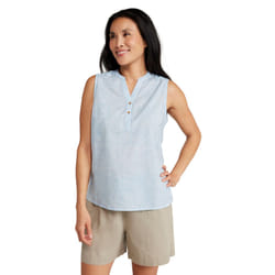 Mountain Warehouse Womens/Ladies Petra Printed Sleeveless Shirt - 8 UK, White