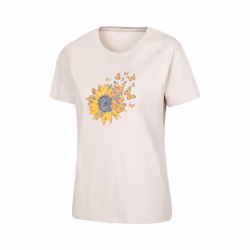 Mountain Warehouse Womens/Ladies Sunflower Relaxed Fit T-Shirt - 20 UK, Light Beige