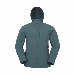 Mountain Warehouse Mens Retreat Packable Soft Shell Jacket - 3XL, Green