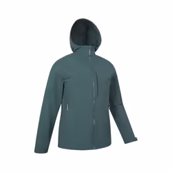 Mountain Warehouse Mens Retreat Packable Soft Shell Jacket - 3XL, Green