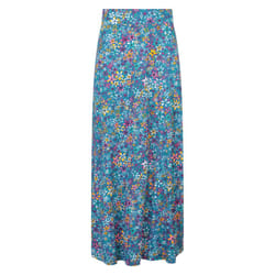 Mountain Warehouse Womens/Ladies Shore Floral Jersey Maxi Skirt - 8 UK, Dark Teal