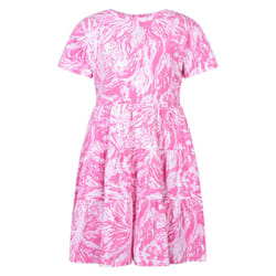 Mountain Warehouse Childrens/Kids Ava Tiered Dress - 3-4 Years, Bright Pink