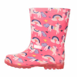 Mountain Warehouse Toddler Splash Light Up Wellington Boots - 8 UK Child, Pink