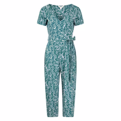 Mountain Warehouse Womens/Ladies Crane Wrap Jumpsuit - 24 UK, Teal