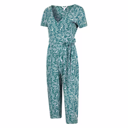 Mountain Warehouse Womens/Ladies Crane Wrap Jumpsuit - 24 UK, Teal