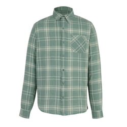Regatta Mens Loran Checked Long-Sleeved Shirt - M, Glacier