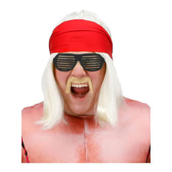 Smiffys 90s Wrestling Star Costume Accessory Set - One Size, Blonde