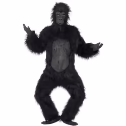 Smiffys Mens Deluxe Gorilla Costume Set