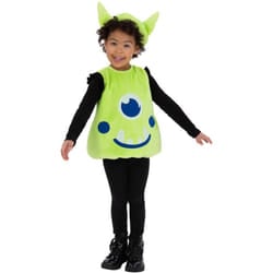 Smiffys Childrens/Kids Alien Tabard Set - 1-2 Years, Green/Blue