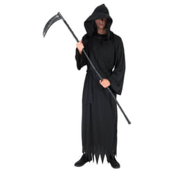 Smiffys Mens Grim Reaper Costume Robe - L, Black