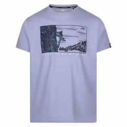 Trespass Mens Trodon Mountain Climbing T-Shirt - M, Cool Blue