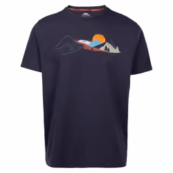 Trespass Mens Firesteel Printed T-Shirt - M, Steel Blue