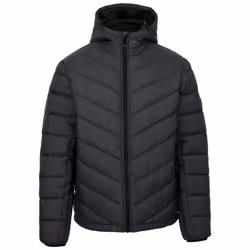 Trespass Mens Didmarton Padded Jacket - M, Dark Grey Marl