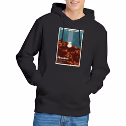Star Trek Mens The Next Generation Season 7 Episode 12 Hoodie - M, Black