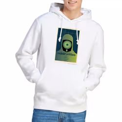 Star Trek Mens The Next Generation Season 7 Episode 13 Hoodie - XL, White