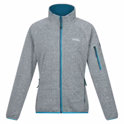 Regatta Womens/Ladies Ravenhill Full Zip Fleece Top - 10 UK, Bleached Aqua/Tahoe Blue