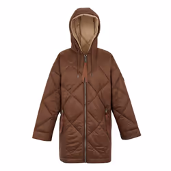 Regatta Womens/Ladies Emila Quilted Jacket - 20 UK, Dark Brown/Warm Taupe