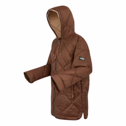 Regatta Womens/Ladies Emila Quilted Jacket - 20 UK, Dark Brown/Warm Taupe