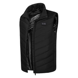 Ribbon Unisex Adult Eskimo Padded Gilet - XL, Black