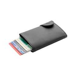 C-Secure RFID Wallet and Card Holder Set - One Size, Black