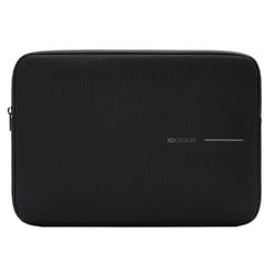 XD Design Logo Laptop Sleeve - 27cm x 38.5cm x 2.5cm, Black